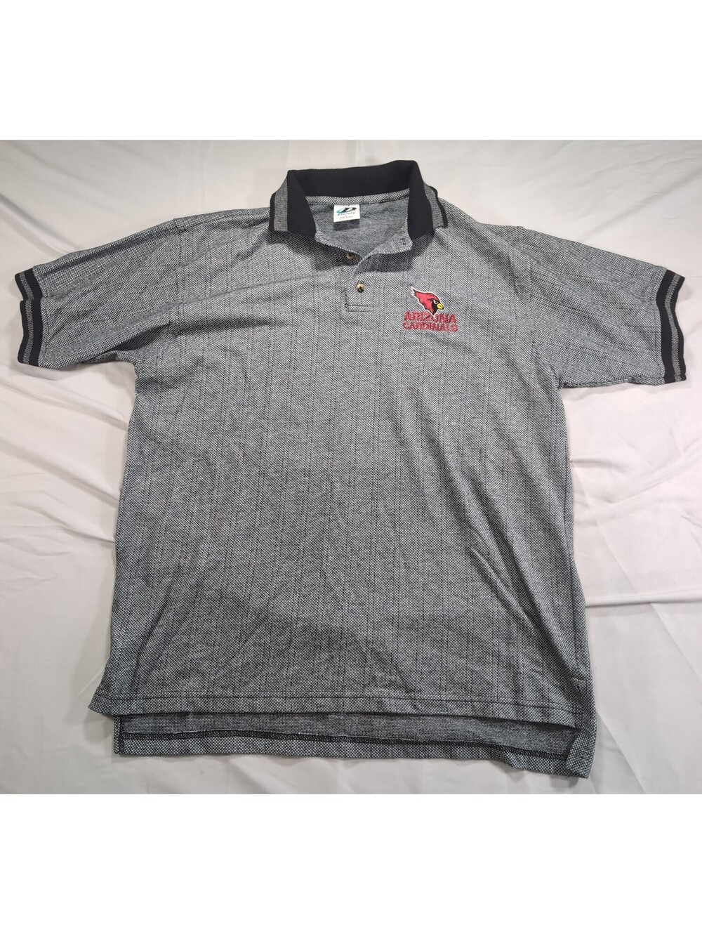 Vintage Arizona Cardinals Gray Polo Shirt